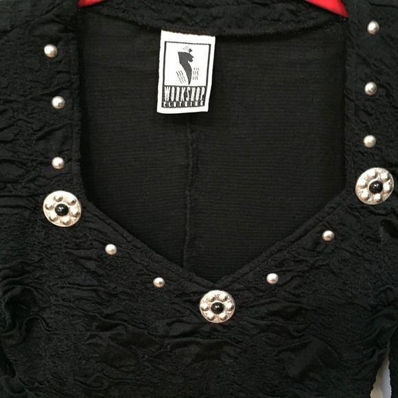 Workshop Clothing Goth Style Embellished Dress - Picture 5 of 15